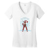 speak chimichanga and enter Women's V-Neck T-Shirt