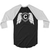 letter c with wings 3/4 Sleeve Shirt