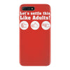 rock paper scissors iPhone 7 Plus Case