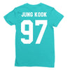 jung kook 97 Ladies Fitted T-Shirt
