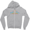 donald trump's pleasure paradise Zipper Hoodie