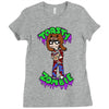 toasty zombie Ladies Fitted T-Shirt