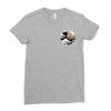 Great Wave Of Kanagawa Hokusai Pocket Ladies Fitted T-Shirt