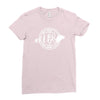 bitcoin' logo Ladies Fitted T-Shirt