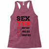 Sex Yes Please Racerback Tank
