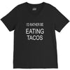 eating tacos V-Neck Tee