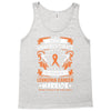 Never Underestimate The Strength Of A Leukemia Cancer Warrior Tank Top