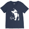 nico retro velvet underground in stock V-Neck Tee