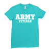 army veteran Ladies Fitted T-Shirt