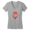 timeless demon Women's V-Neck T-Shirt
