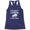 sweet dreams are made of cheese Racerback Tank