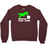 dino fast food  fun Crewneck Sweatshirt