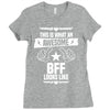 Awesome Bff Looks Like Ladies Fitted T-Shirt