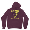 this test was a piece of cake Hoodie