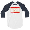 isla nublar acu 3/4 Sleeve Shirt