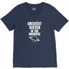 Greatest Sister In The Universe V-Neck Tee