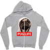 pug life Zipper Hoodie