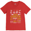 Born Cancer Multitasking Problem Solving Tees V-Neck Tee