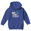 never trust an atom, they make up everything Youth Hoodie