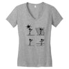 caurebuh Women's V-Neck T-Shirt