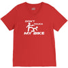 don't touch my bike funy V-Neck Tee