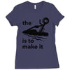 the key is to make it Ladies Fitted T-Shirt