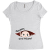 Disculpame Ya Es Octubre? Women's Triblend Scoop T-shirt