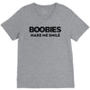 boobies make me smile V-Neck Tee