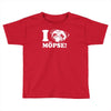 i love m&ouml;pse funny Toddler T-shirt