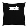 suede new Throw Pillow