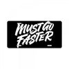must go faster 2 License Plate
