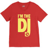 im a dj graphic tee mens V-Neck Tee