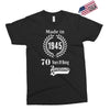 made in 1945 70 years of being awesome Exclusive T-shirt
