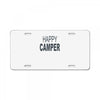 happy camper License Plate