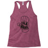 talk to the hand Racerback Tank