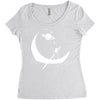 On The Moon Women's Triblend Scoop T-shirt