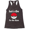 let's go to the gym Racerback Tank