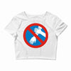 no quenelle! Crop Top
