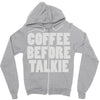 coffee before talkee Zipper Hoodie