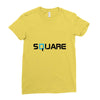 square Ladies Fitted T-Shirt