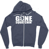big foot sasquatch Zipper Hoodie