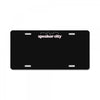speaker city License Plate