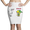 heart seeker Pencil Skirts