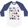 alphabeasts 3/4 Sleeve Shirt