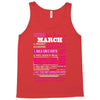 quens are born in march Tank Top