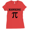 Steven Hawking Ladies Fitted T-Shirt
