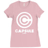capsule corps dbz dragon ball manga anime Ladies Fitted T-Shirt
