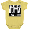 straight outta salty springs Baby Bodysuit