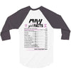 May Girl Facts Gemini 3/4 Sleeve Shirt
