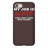 my job is top secret iPhone 8